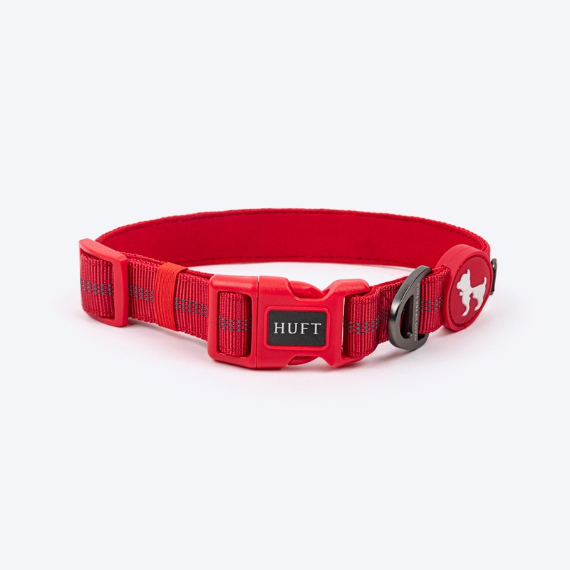 HUFT Xplorers Collar For Dog – Red