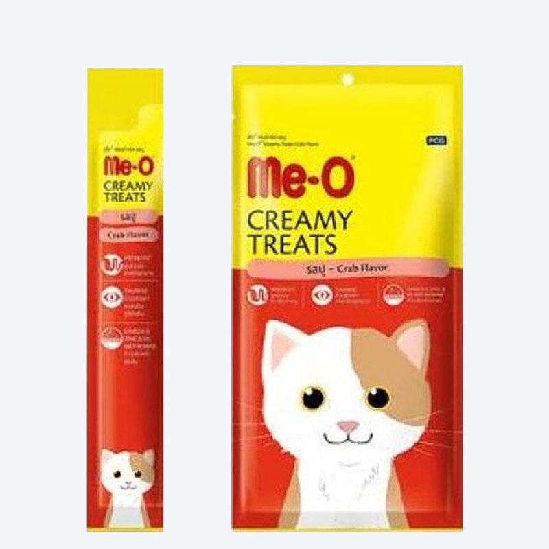 Me-O Creamy Cat Treats – Crab – 60 g