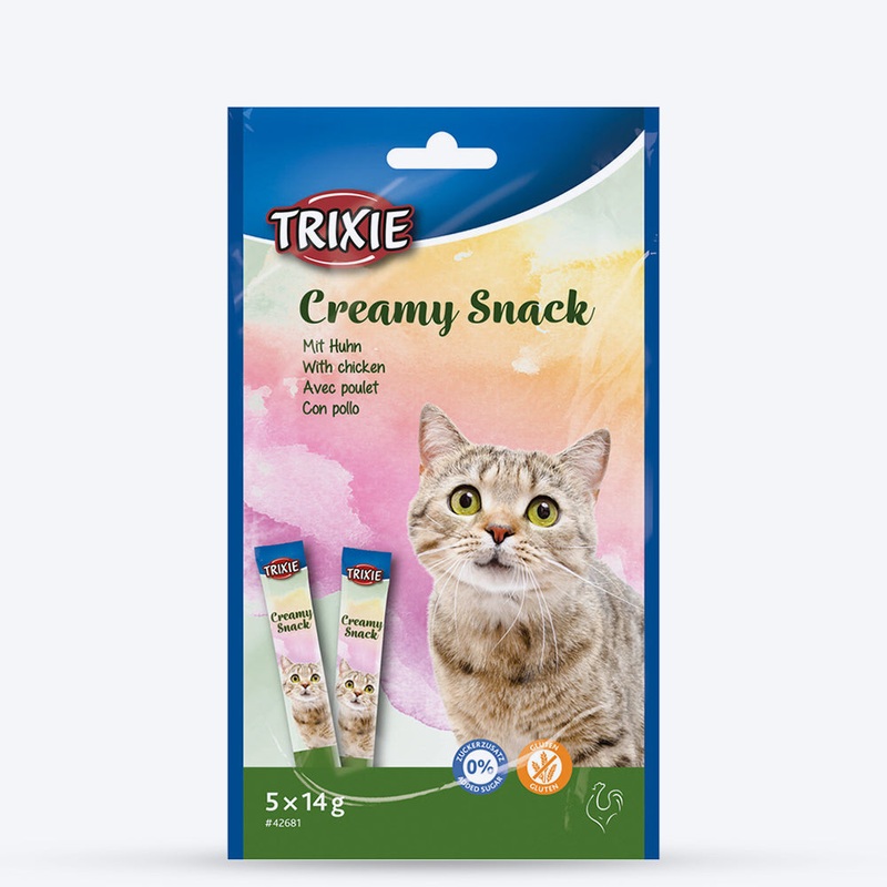 Trixie Creamy Snack Chicken Treat For Cat – 70 g