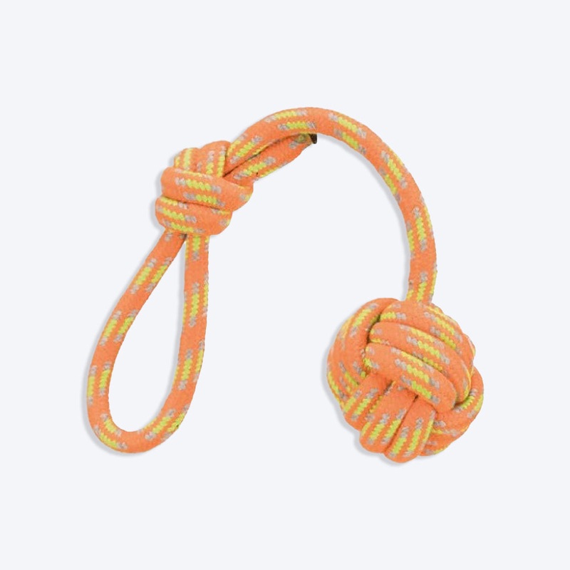 Trixie Playing Dog Rope Toy – Loop with Woven in Ball – 40 cm