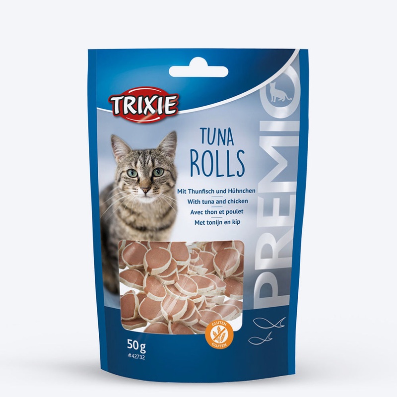 Trixie Premio Tuna Rolls Treat For Cat – 50 g