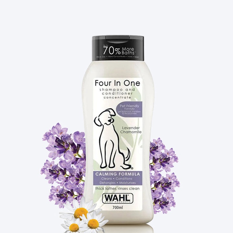 WAHL Four In One Dog Shampoo & Conditioner – Lavender Chamomile