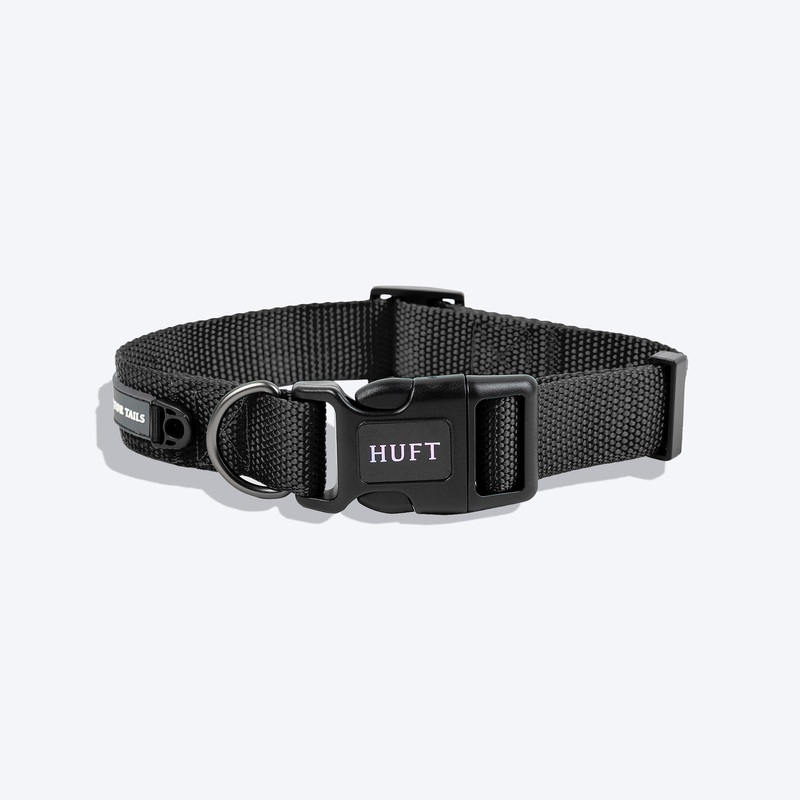 HUFT Basics Dog Collar – Classic Black