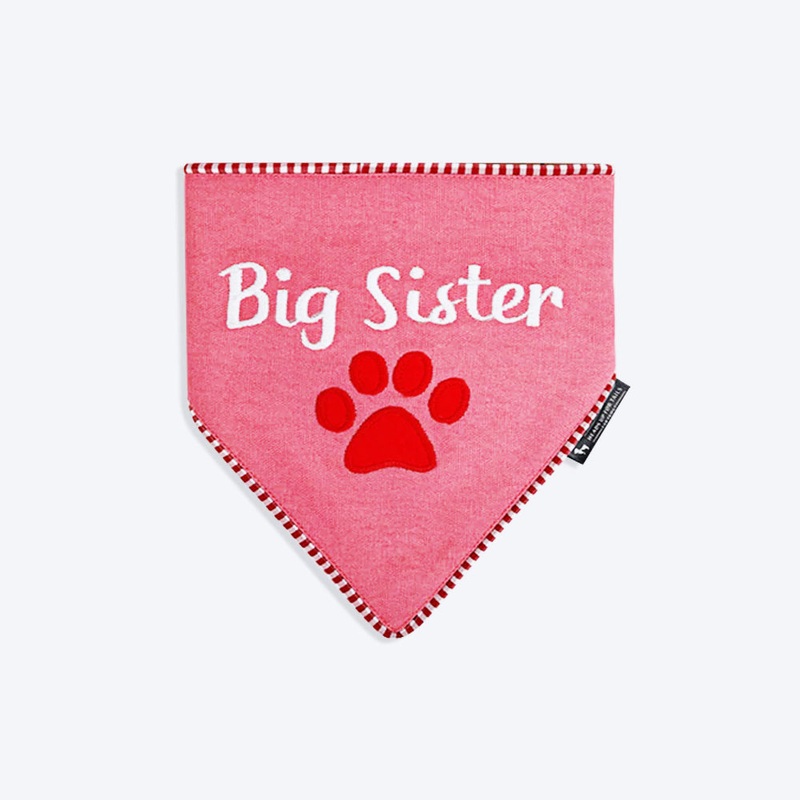 HUFT Big Sister Dog Bandana|M|L