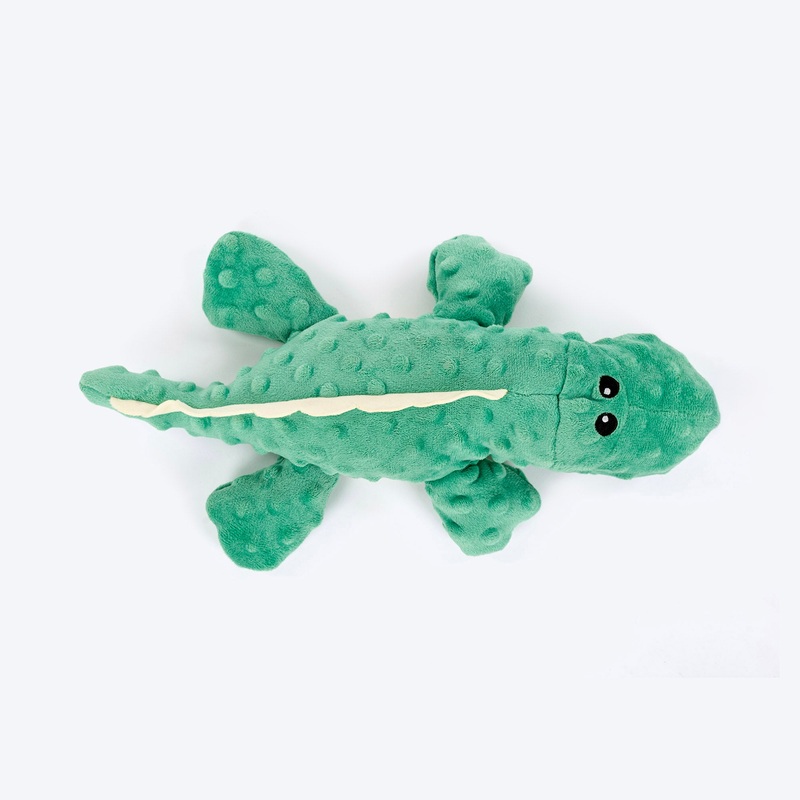 HUFT Mister Crocker Plush Toy For Dog – Green