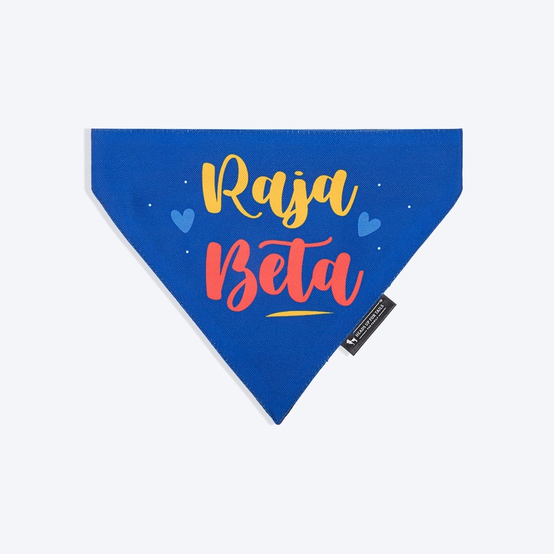 HUFT Raja Beta Bandana For Dog – Blue