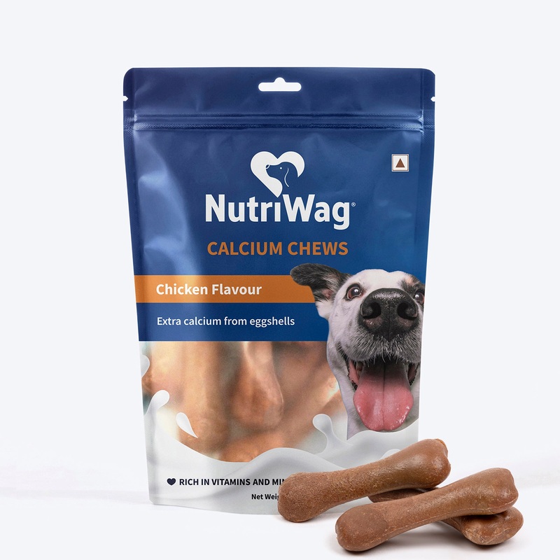 NutriWag Chicken Calcium Chew Bones Treats For Dog