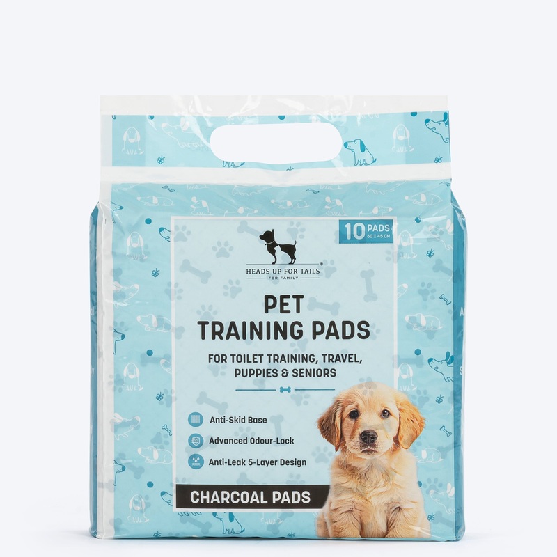 HUFT Charcoal Pet Training Pads – 60 x 45 cm