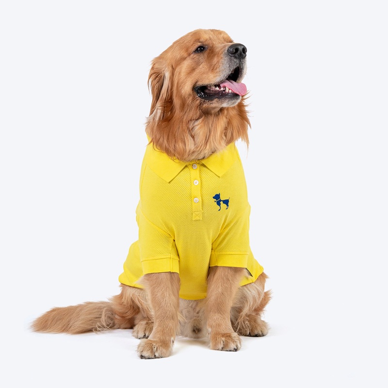 HUFT Polo Tees For Dogs – Yellow