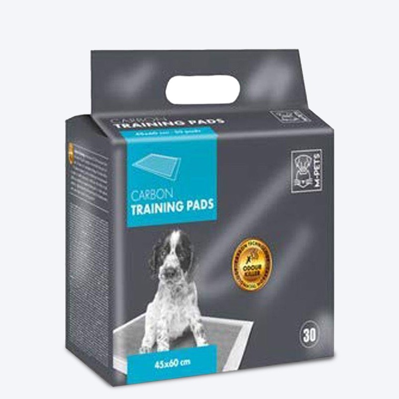 M-Pets Carbon Training Dog Pads Grey – 30 Pcs (45cm x 60cm)