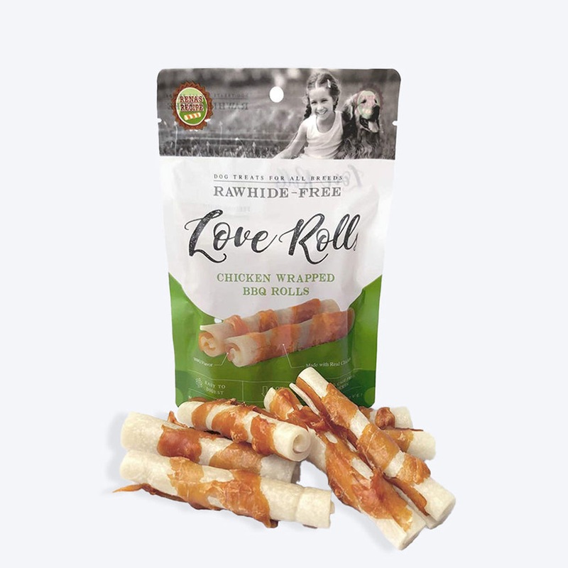 Rena’s Recipe Chicken Wrapped BBQ Dog Rolls – 154 g – 7 Pcs