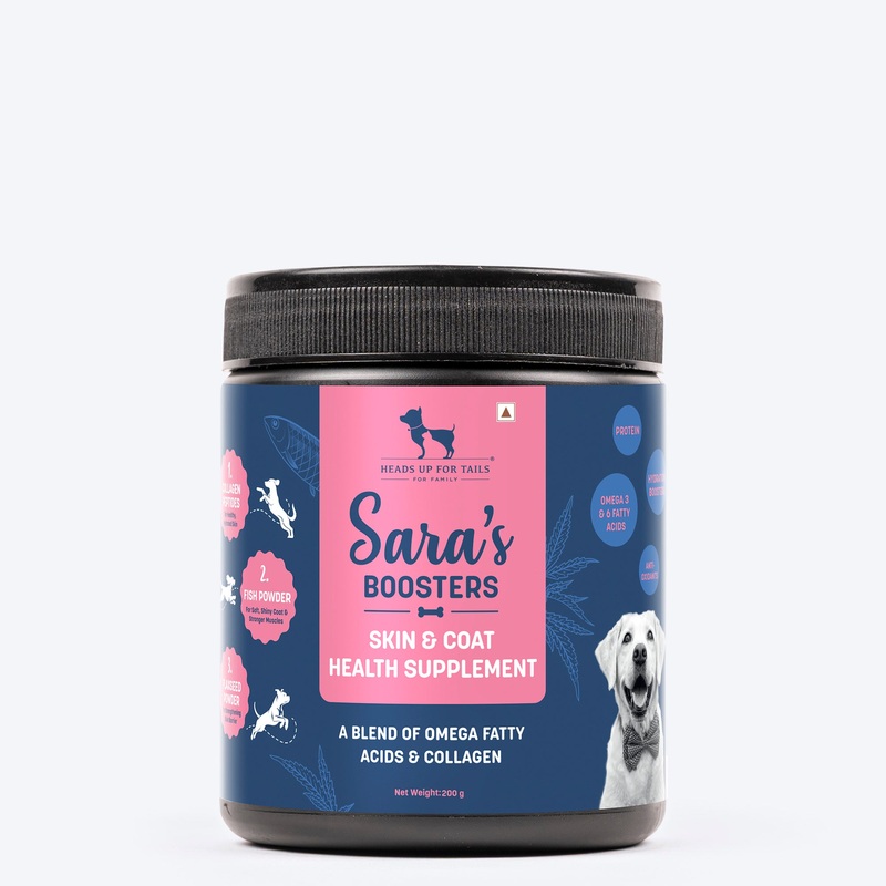 Sara’s Boosters Skin & Coat Health Supplement For Dogs – 200 gm