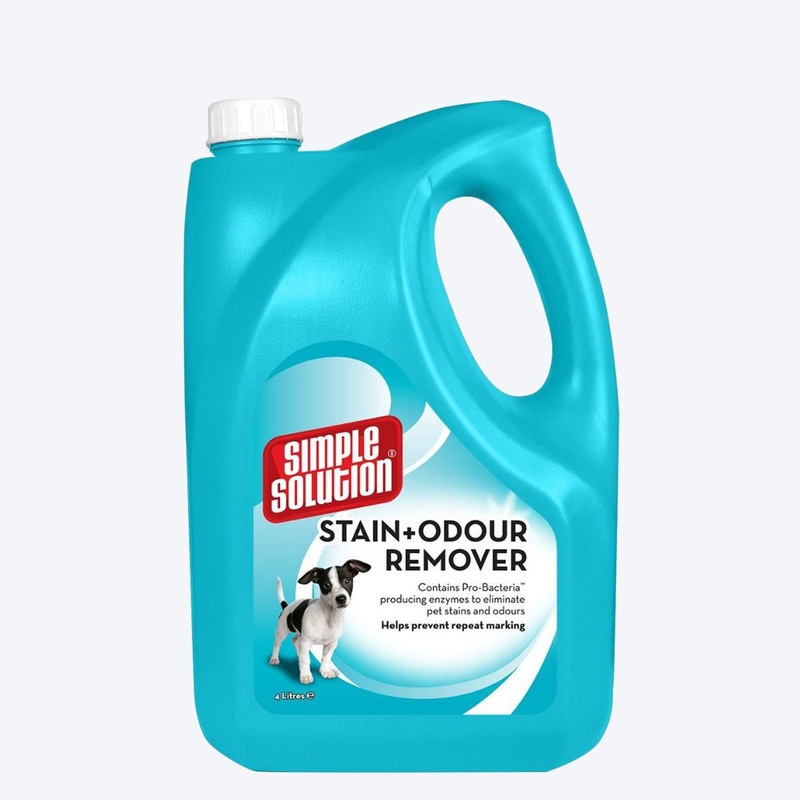 Simple Solution Stain & Odour Remover for Dogs – 4 litre