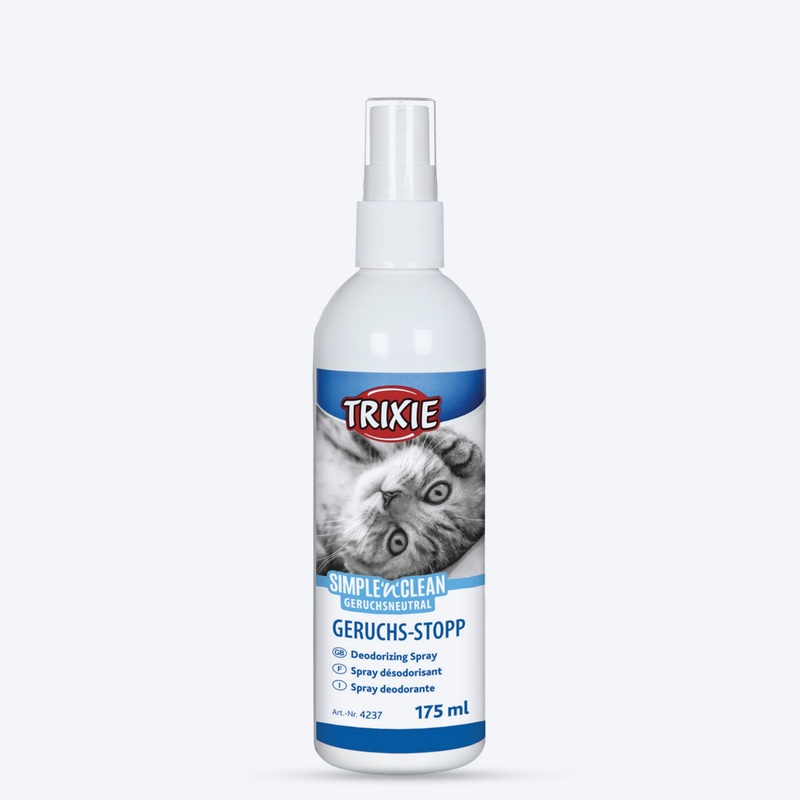Trixie Simple ‘N’ Clean Odour Stop Deodorizer Spray For Cat – 175 ml