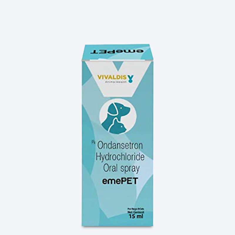 Vivaldis Emepet Vomiting & Nausea Spray For Dog & Cat – 15 ml