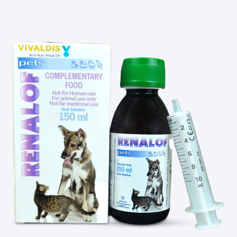Vivaldis Renalof Kidney Health Oral Syrup For Dog & Cat – 150 ml