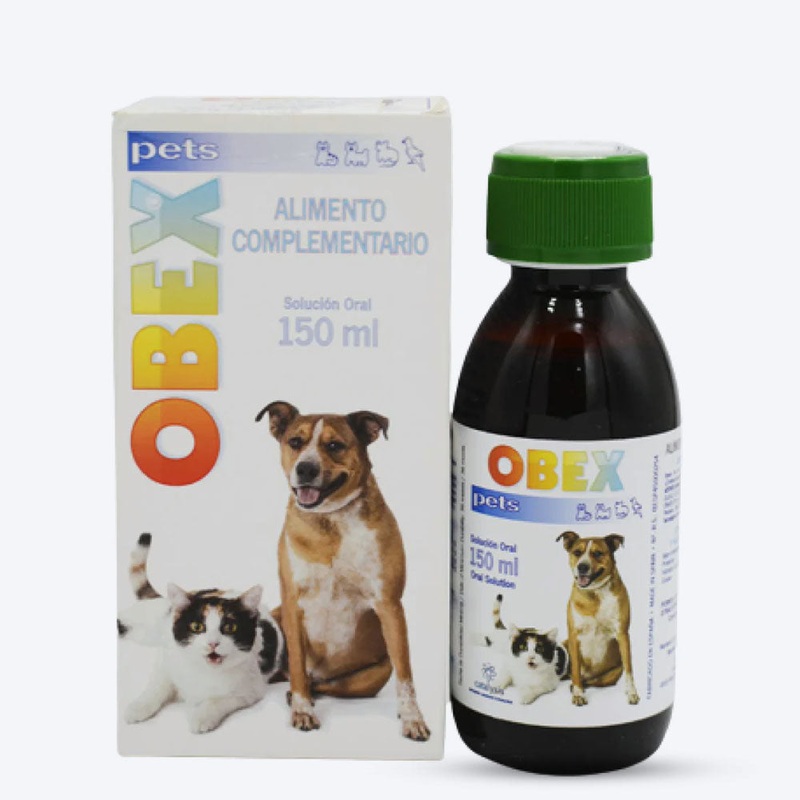 Vivaldis RX Obex Weight Management Oral Syrup For Pets – 150 ml