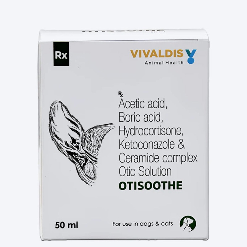 Vivaldis RX Otisoothe Ear Infection Relief Spray For Dog & Cat – 50 ml
