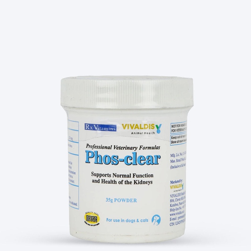 Vivaldis RX Phos-Clear Phosphate Binder Powder For Dog & Cat – 35 gm