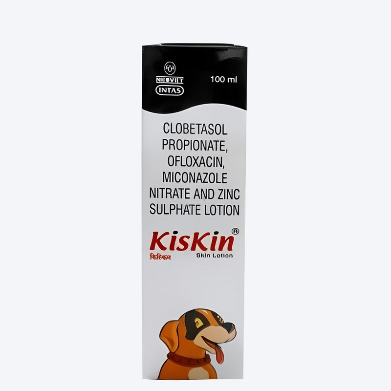 Intas Pet Kiskin Lotion For Dog & Cat – 100 ml