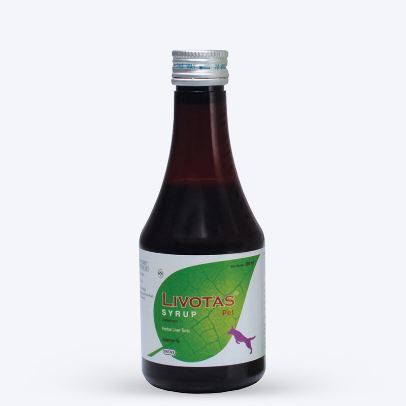 Intas Pet Livotas Liver Support For Dog & Cat – 200 ml
