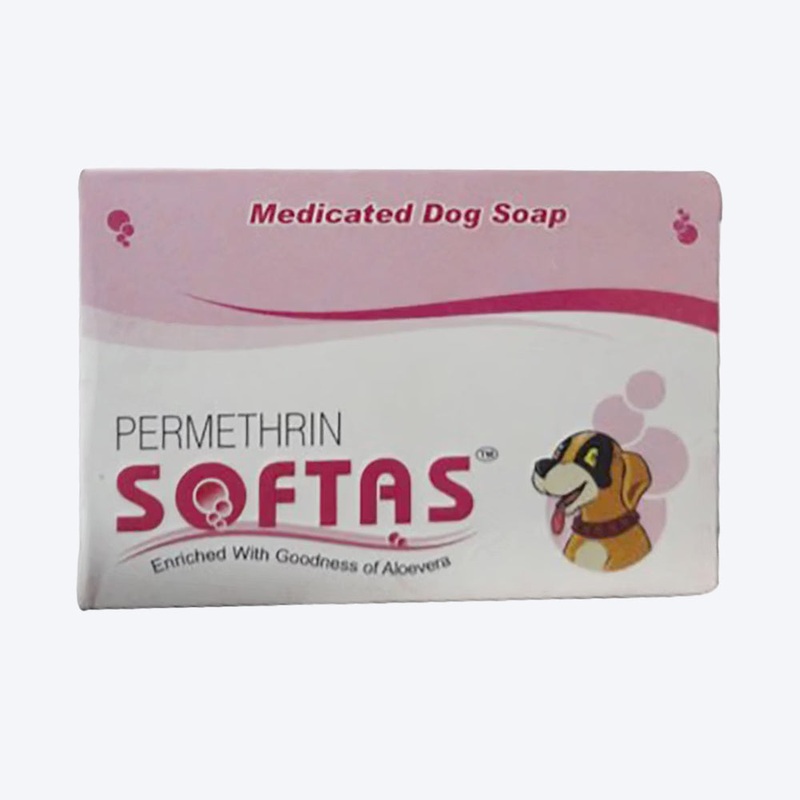 Intas Softas Soap For Dog & Cat – 75 gm
