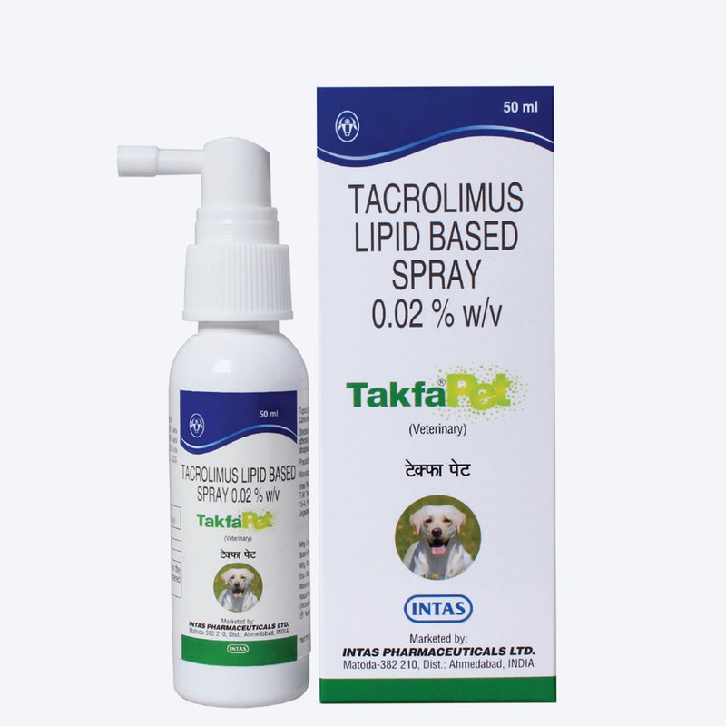 Intas Takfa Wound Care Spray For Dog – 50 ml