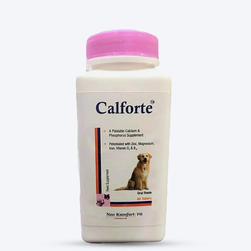 Neo Kumfurt Calforte Tablets For Dog & Cat – 60 Tablets
