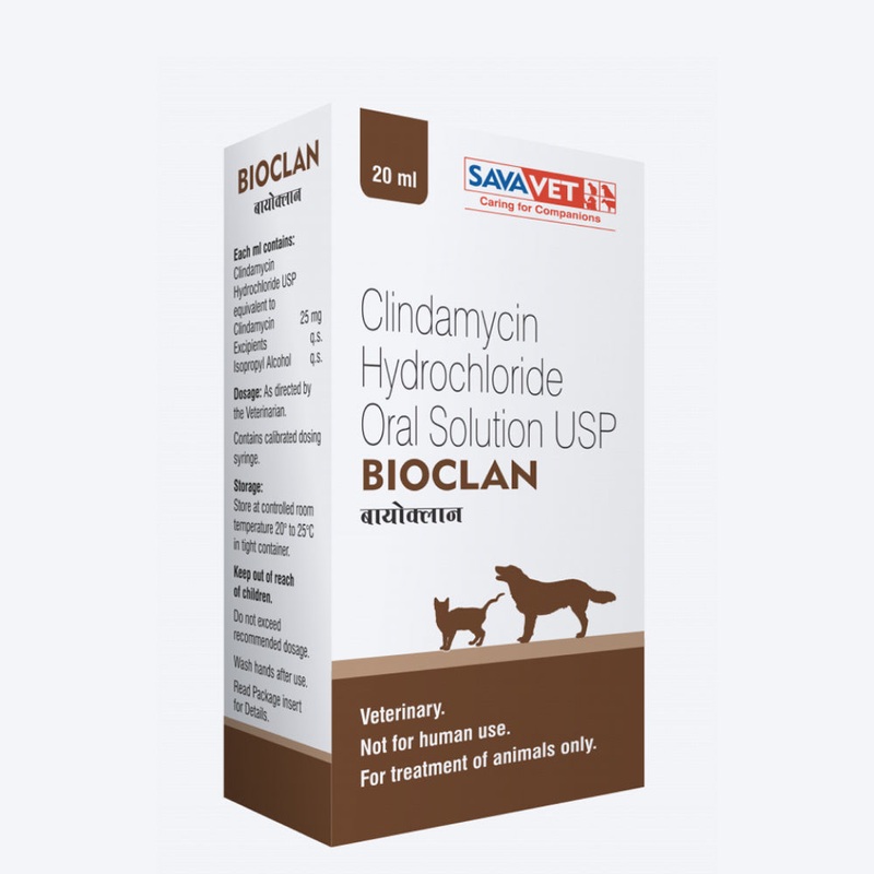 Savavet Bioclan Oral Suspension Antibiotic For Dog & Cat – 20 ml