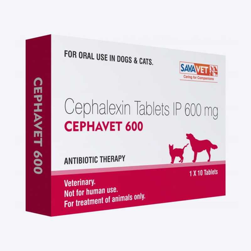 Savavet Cephavet Antibiotic Tablets For Dog & Cat – 10 Tablets