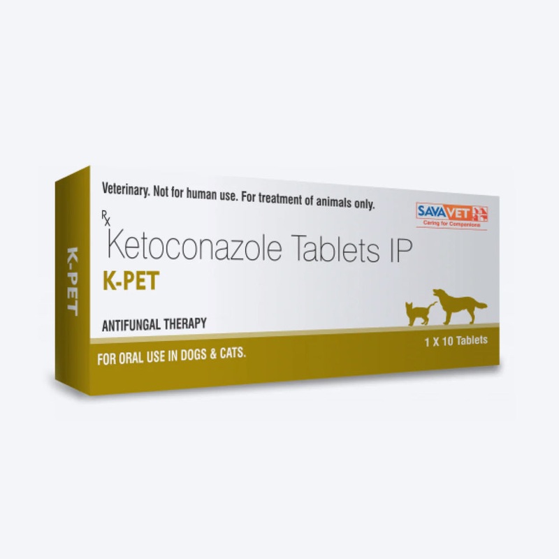 Savavet K-Pet Tablets Antifungal For Dog & Cat – 10 Tablets
