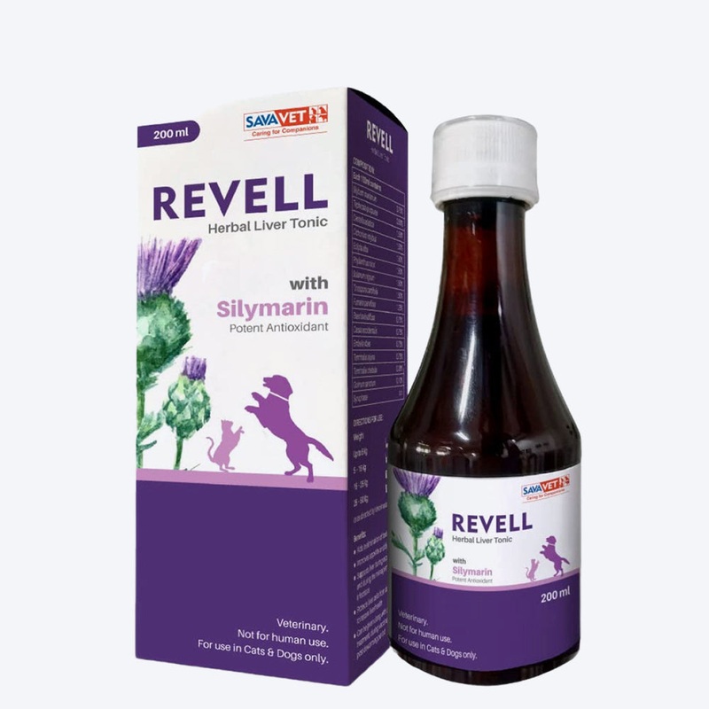 Savavet Revell Syrup General Health For Dog & Cat – 200 ml