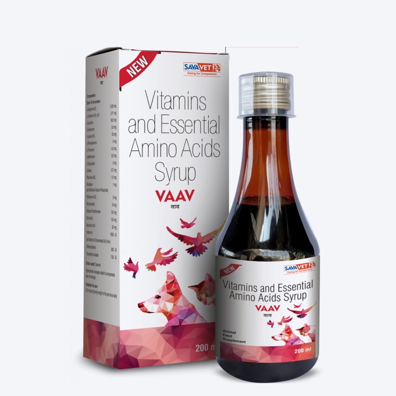 Savavet Vaav Syrup General Health For Dog & Cat – 200 ml
