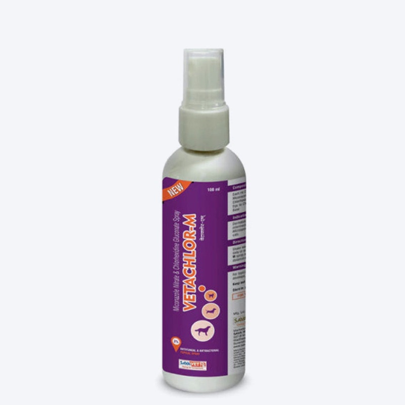 Savavet Vetachlor-M Oral Suspension Spray For Dog & Cat – 100 ml