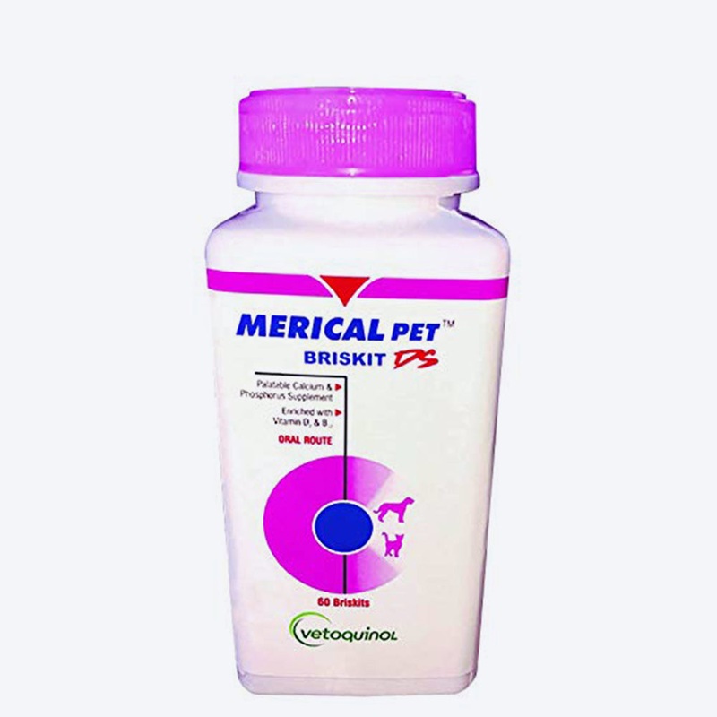Vetoquinol Merical Brisket Sachets For Dog & Cat  – 60 Tablets