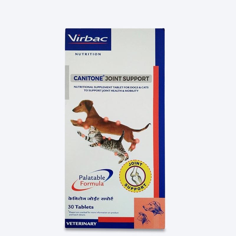 Virbac Canitone Joint Support Tablets For Dogs – 30 Tablets