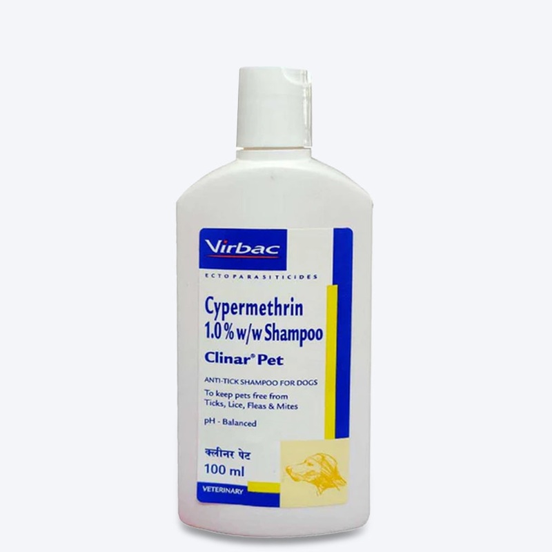 Virbac Clinar PET Liquid Shampoo For Dog & Cat – 100 ml