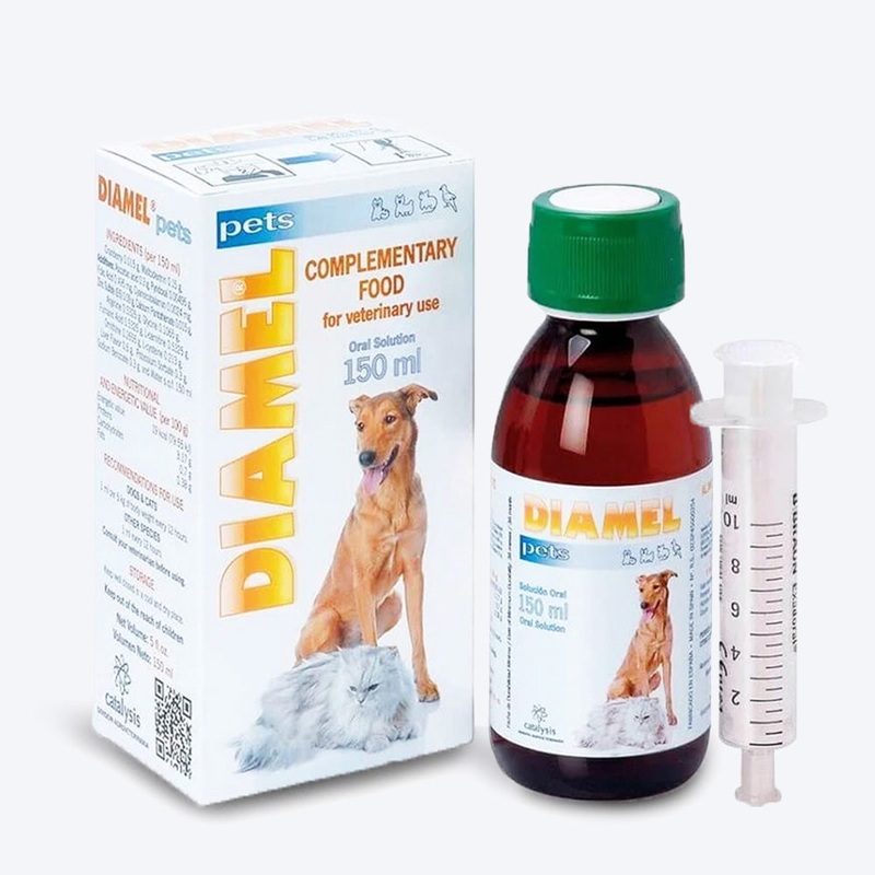 Vivaldis Diamel Blood Sugar Support Oral Syrup For Dog & Cat – 150 ml