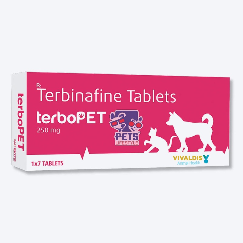 Vivaldis Terbopet 250 mg Antifungal Tablets For Pets – 7 Tablets