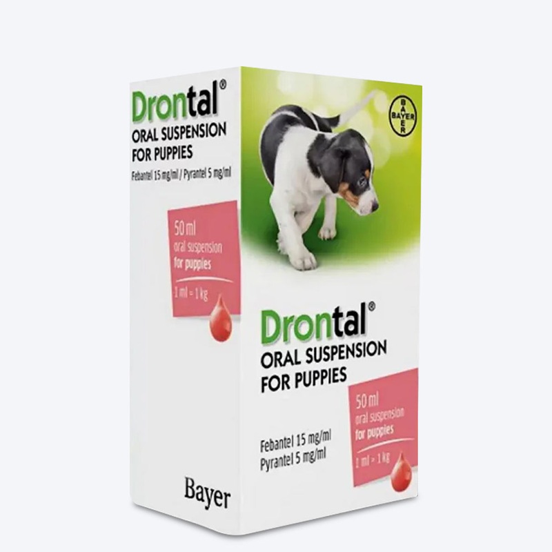 Bayer Drontal Syrup For Puppies – 20 ml