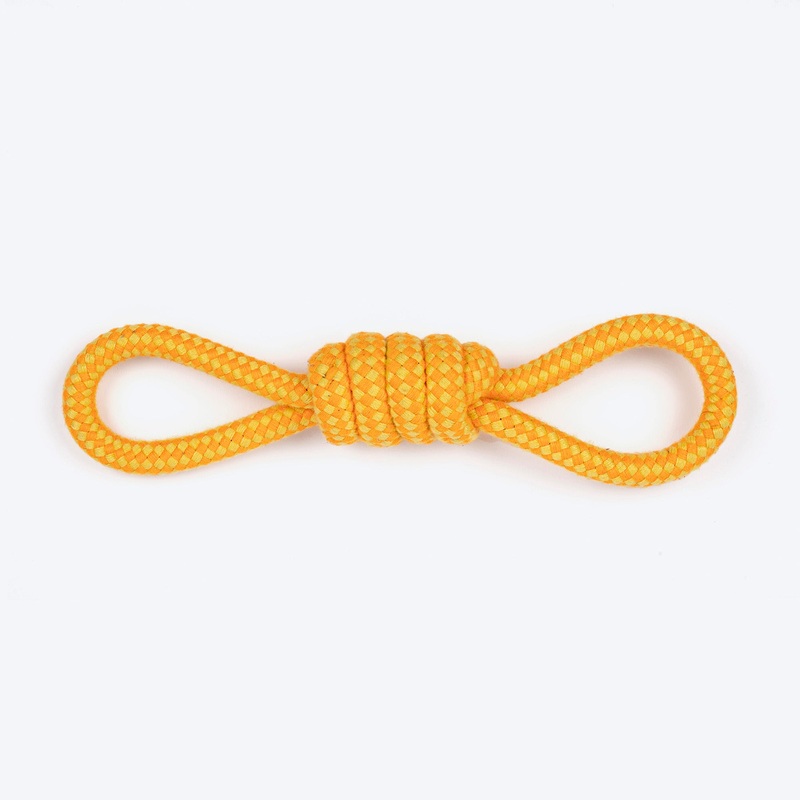 Dash Dog Tugster Rope Toy For Dog – Yellow & Orange