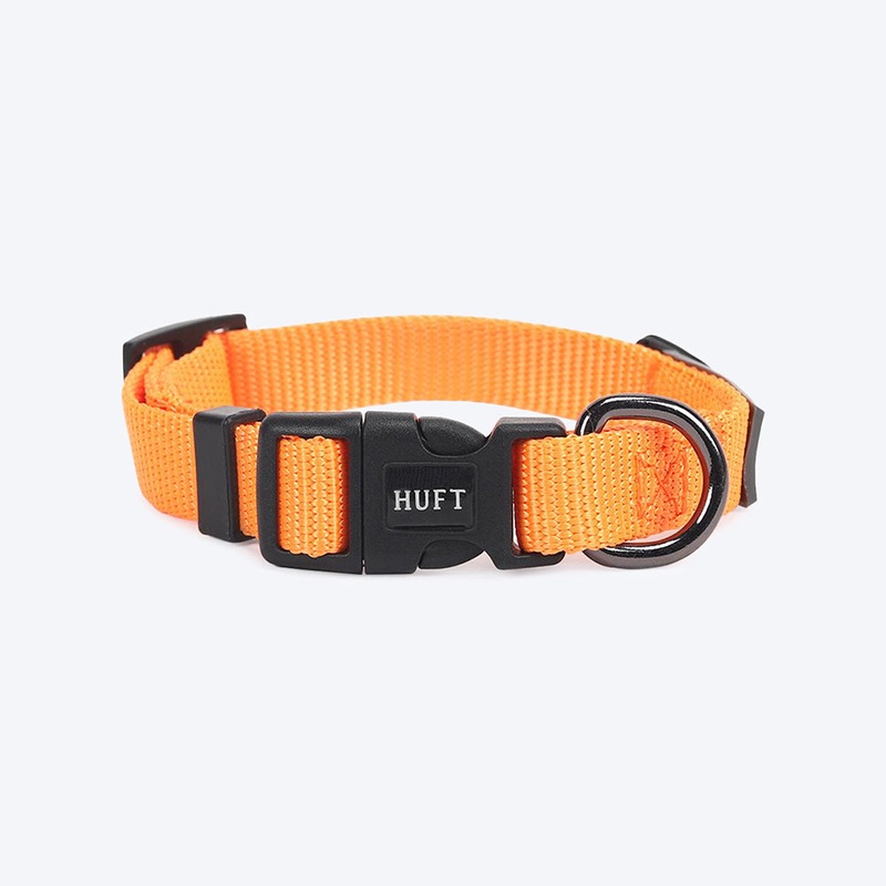HUFT Nylon Collar For Puppies and Small Dogs – Orange