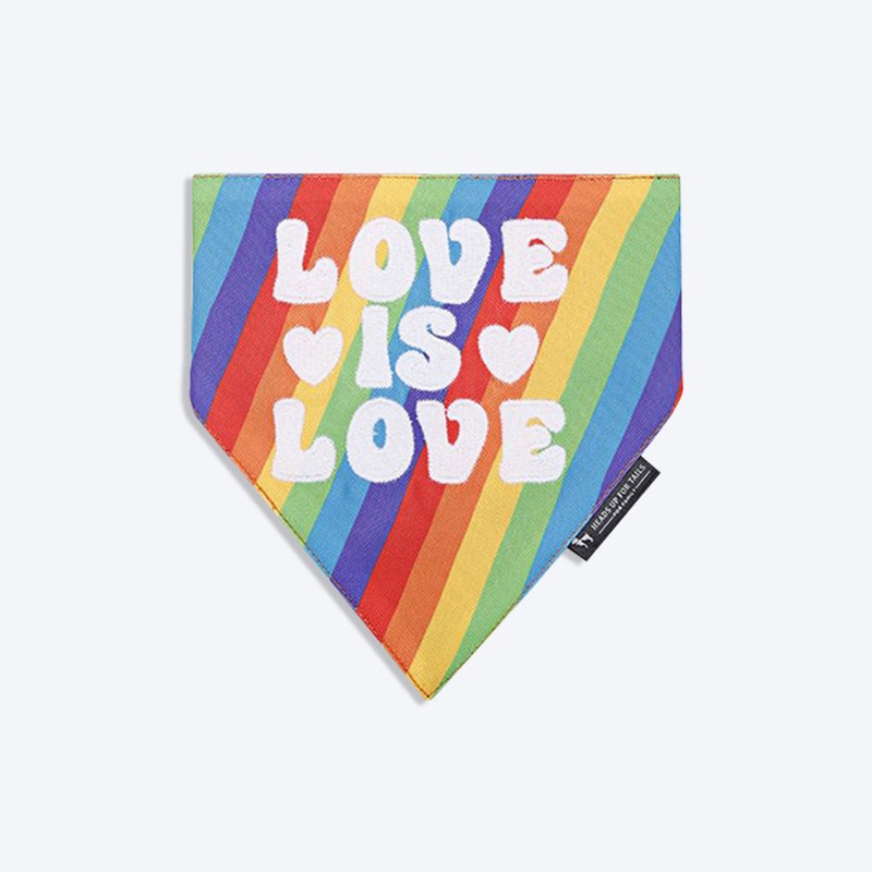 HUFT Pride Love is Love Dog Bandana