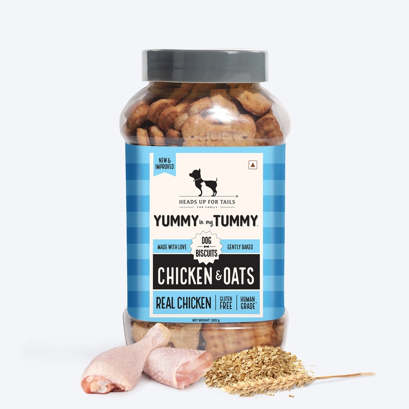 HUFT YIMT Chicken & Oats Gluten-Free Dog Biscuits