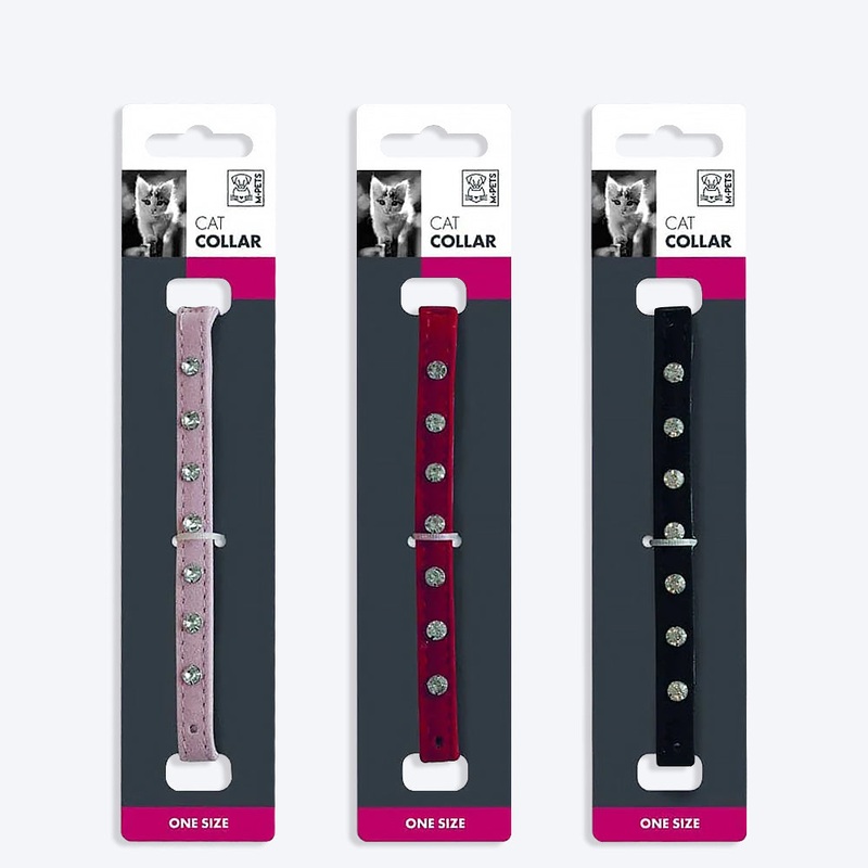 M-Pets Diamond Cat Collar ( 1 Pcs Assorted)