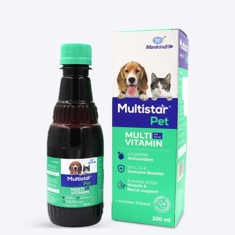 Mankind Multistar Liquid For Dog & Cat – 200 ml
