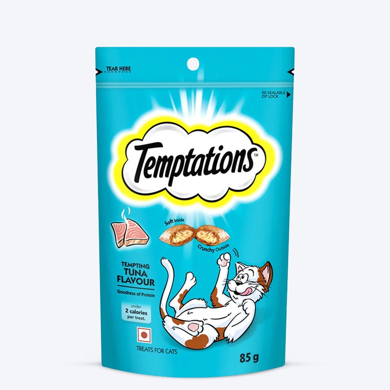 Temptations Cat Treat Tuna Flavour – 85g
