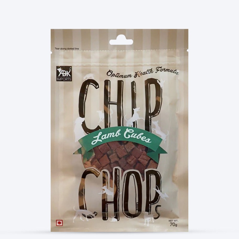 Chip Chops Dog Treats – Lamb Cubes – 70 g