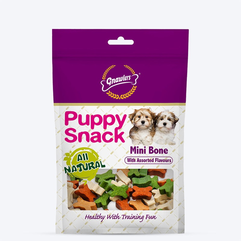 Gnawlers Chicken Snack Mini Bone Treat For Puppy – 250 g