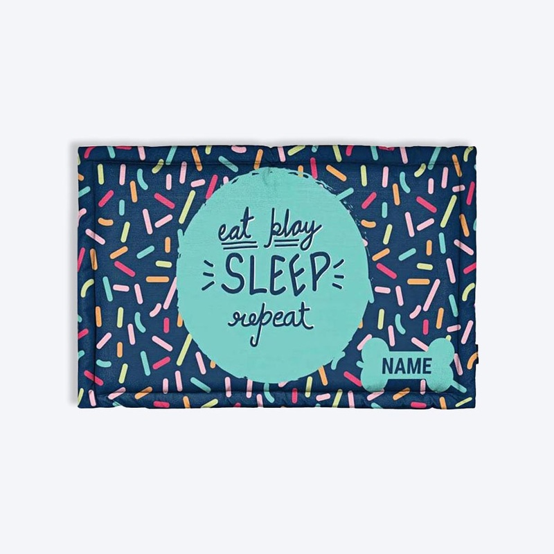 HUFT A Good Day Personalised Dog & Cat Mat